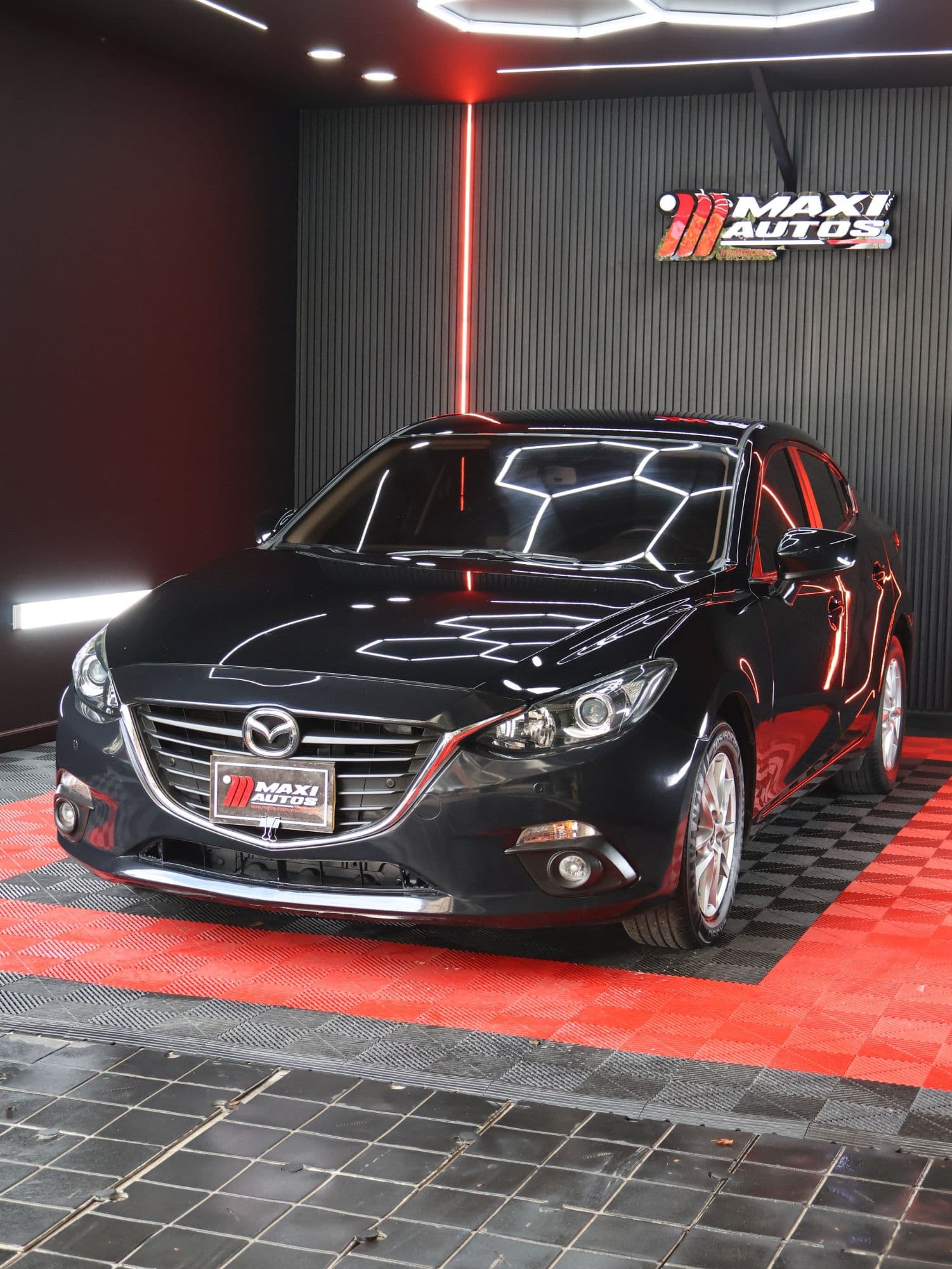 MAZDA 3 TOURING 2017 2.0L AUTOMATICO NEGRO KMS 76.800 - imagen 1